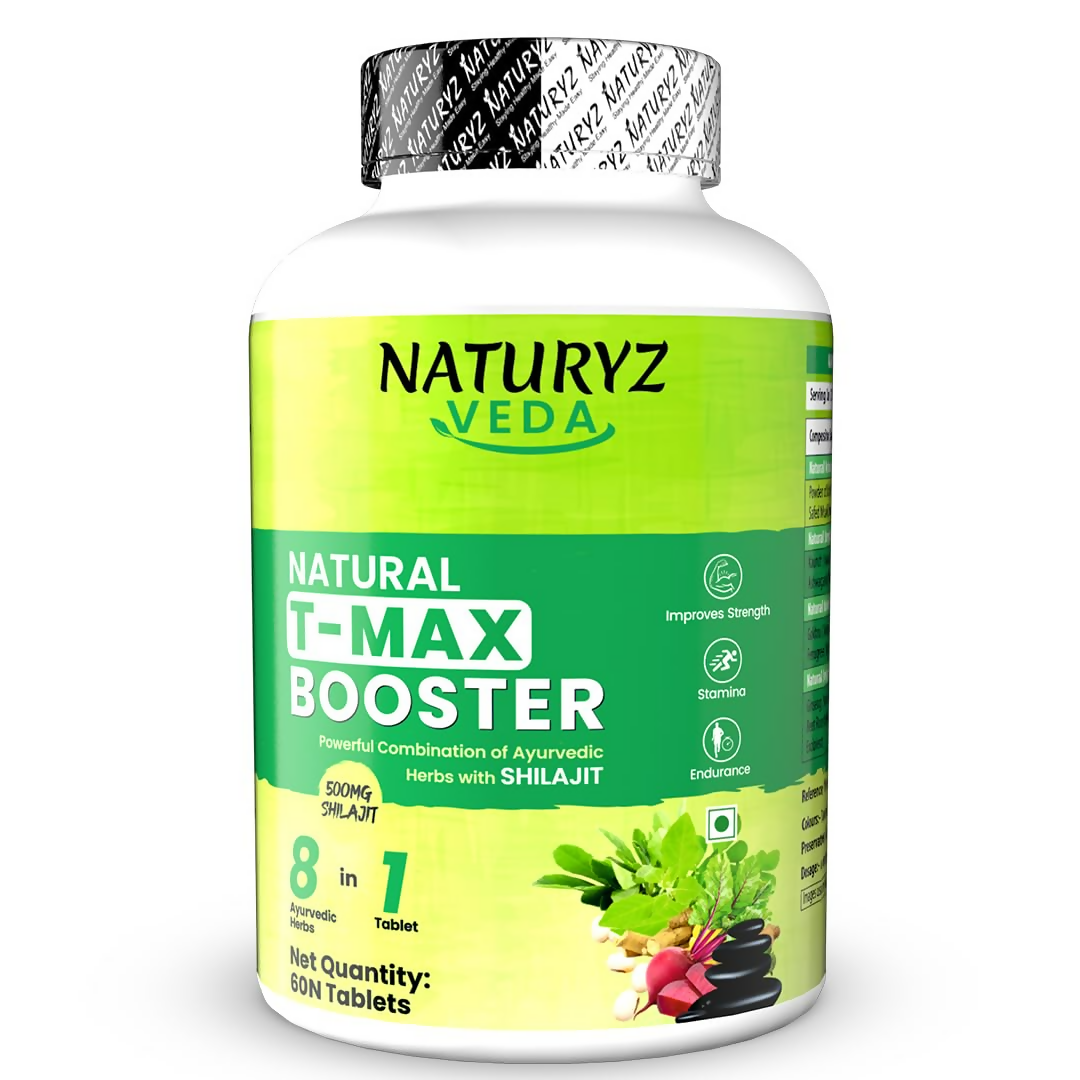 Naturyz VEDA Natural T-MAX Booster Highest Strength SJ Tablets 