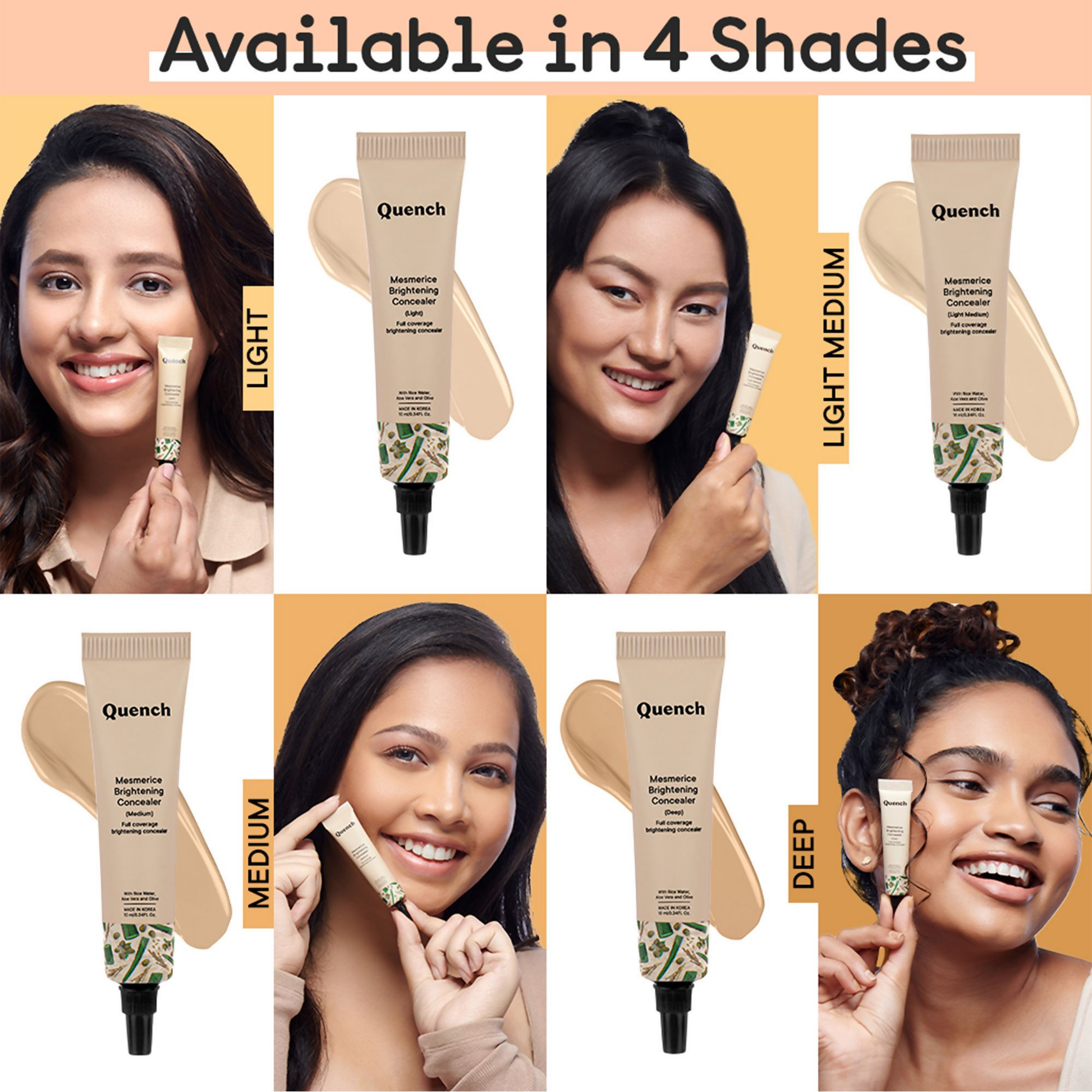 Quench Mesmerice Brightening Concealer - Medium 
