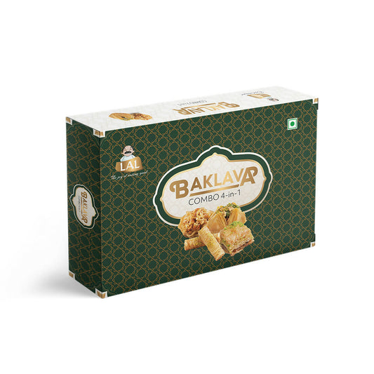 Lal Sweets Baklava 4-in-1 
