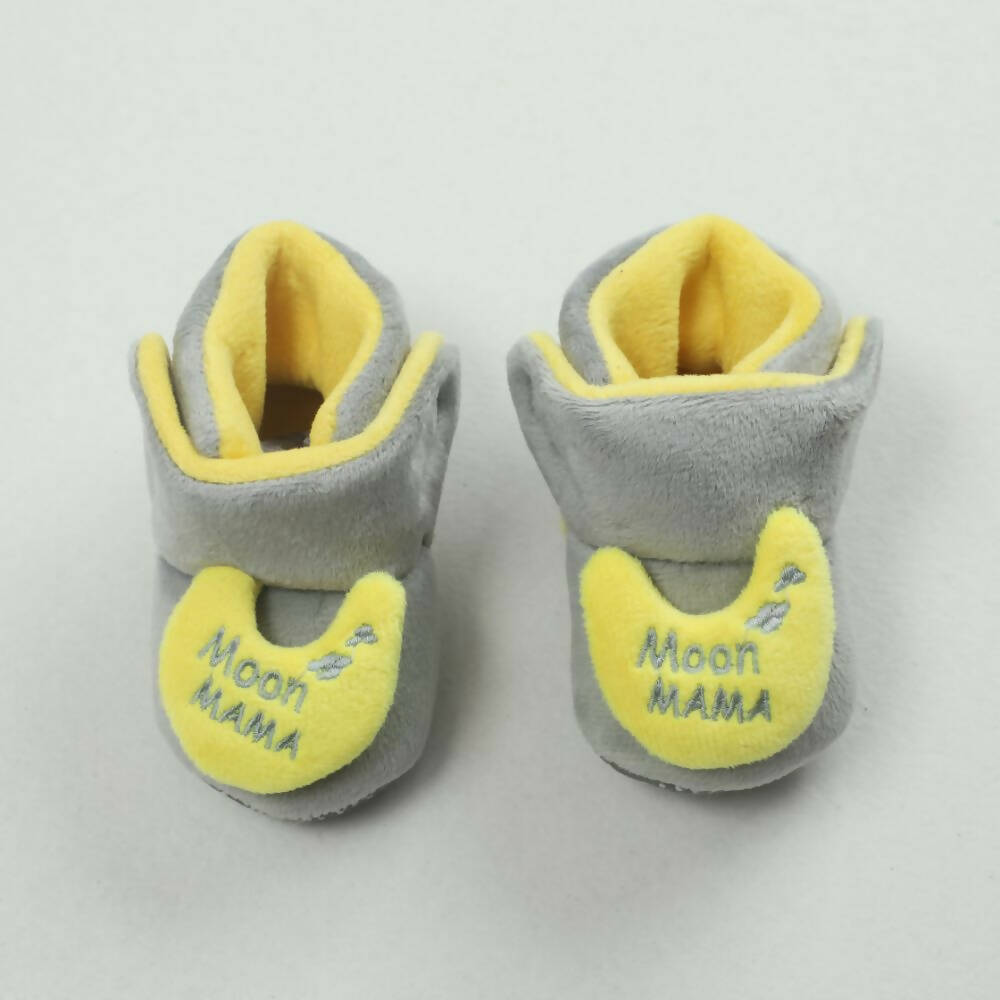 Tiny Bugs For Boys & Girls Baby Winter Booties - Grey  Grab2Buy Tiny Bugs Grab2Buy