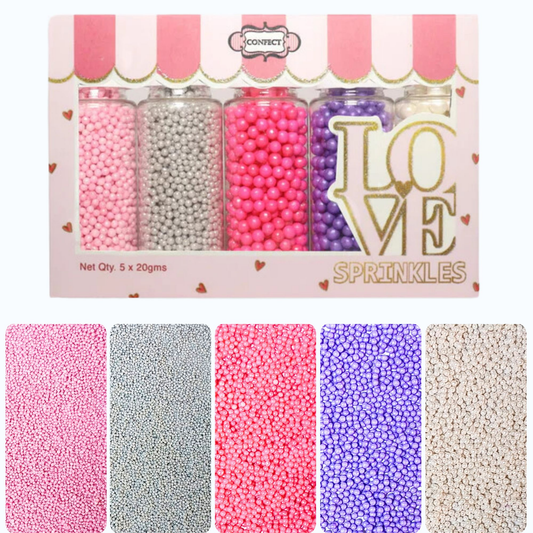 Confect Pretty Princess Disco Balls Assorted Sprinkles (DB-01)