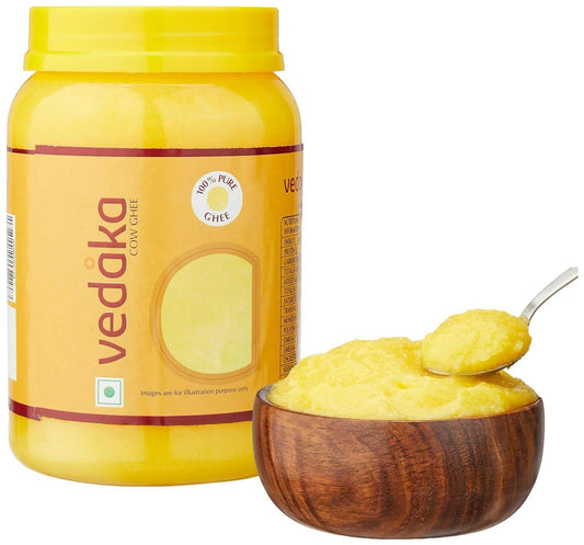 Vedaka Desi Cow Ghee with Rich Aroma | Bilona Method | Hand-Curd-Churned | Traditional, Pure, Natural & Healthy 