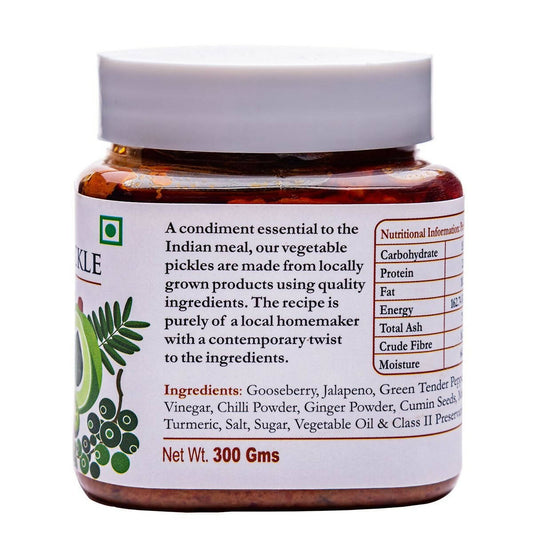 Ainmane Amla Jalapenos & Green Pepper Pickle - Grab2buy