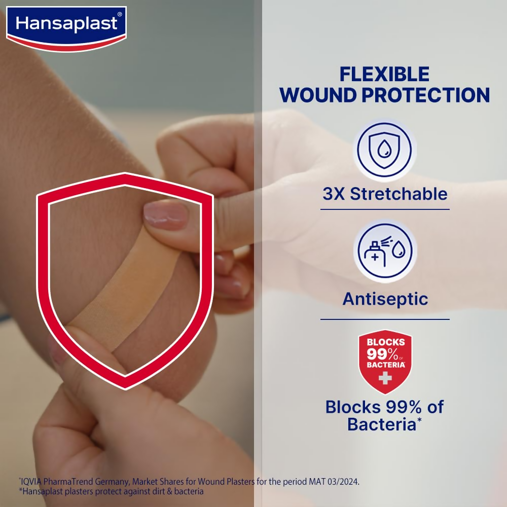 Hansaplast Antiseptic Elastic Bandage 