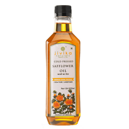 Jivika Naturals Cold Pressed Safflower Oil 