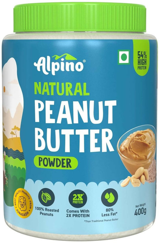 Alpino Natural Peanut Butter Powder Unsweetened - Grab2buy
