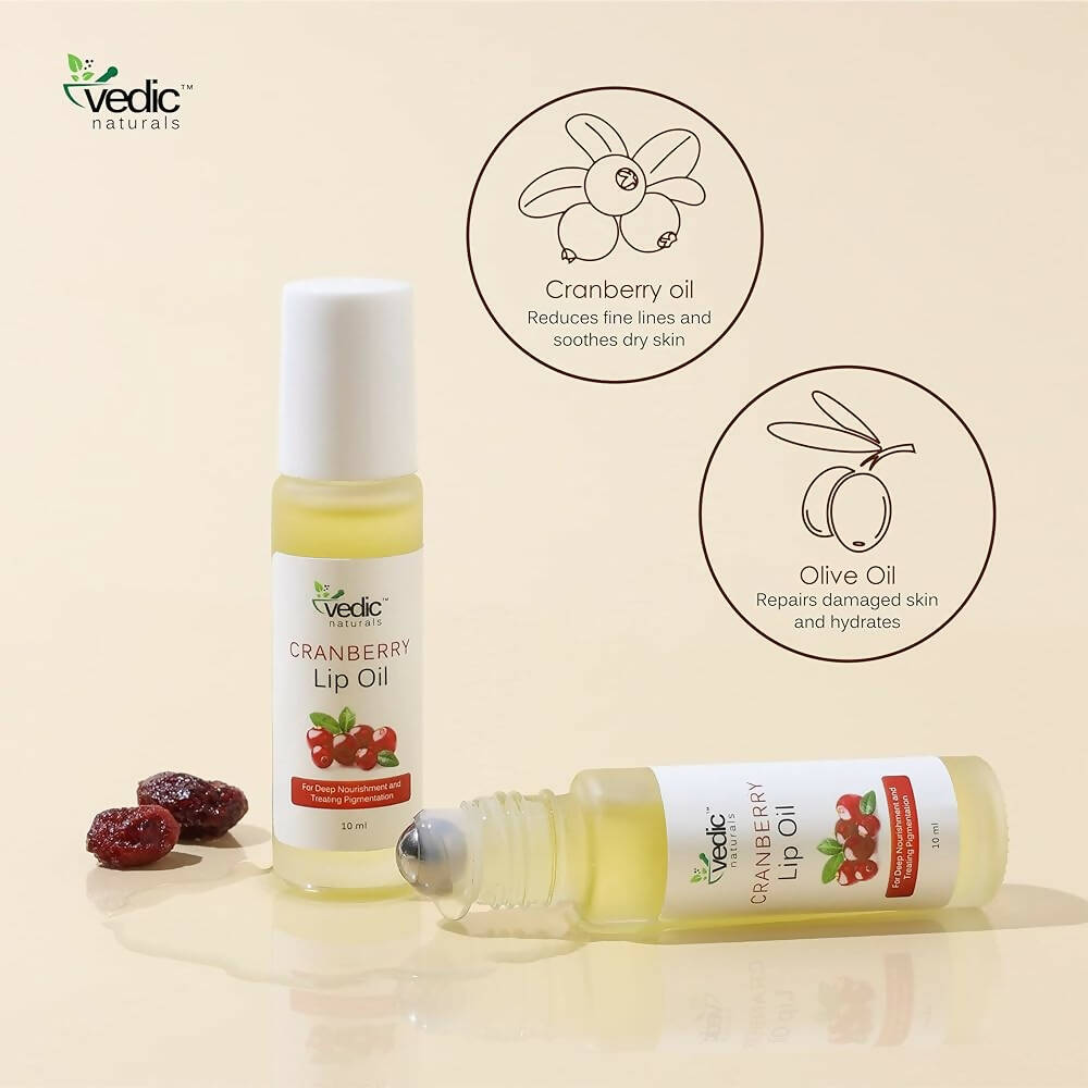 Vedic Naturals Cranberry Lip Oil  Grab2Buy Vedic Naturals Grab2Buy
