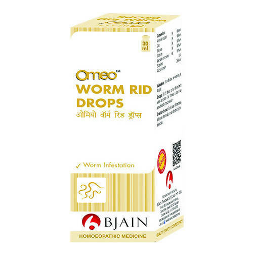 Bjain Homeopathy Omeo Worm Rid Drops - Grab2buy