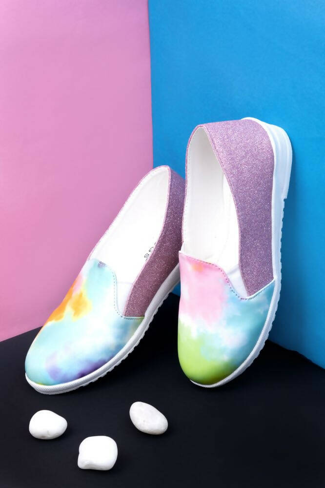 Tiny Bugs Multi Color Girls Prited Flat Causal Wear Ballerinas  Grab2Buy Tiny Bugs Grab2Buy