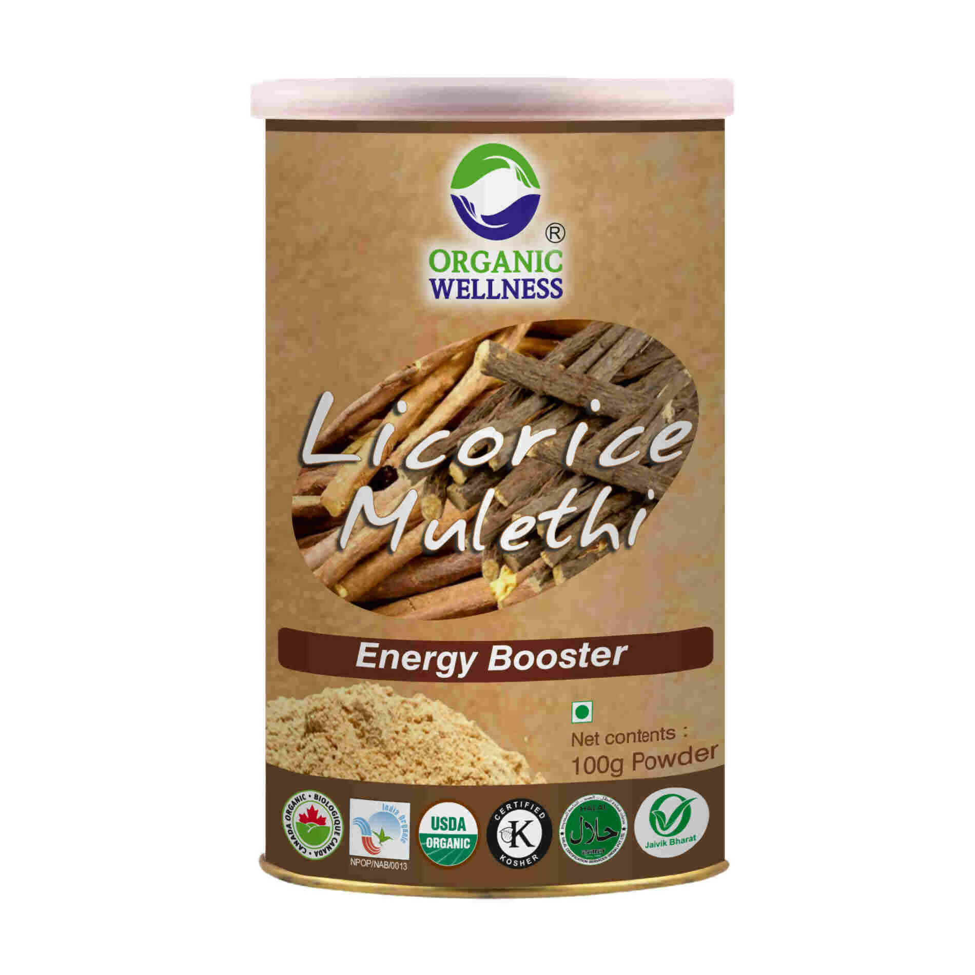 Organic Wellness Licorice Mulethi Powder 