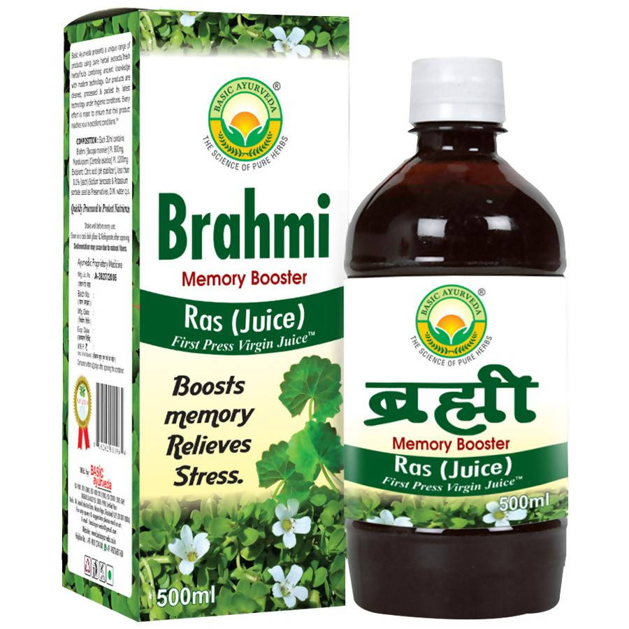 Basic Ayurveda Brahmi Ras Juice - Memory Booster 