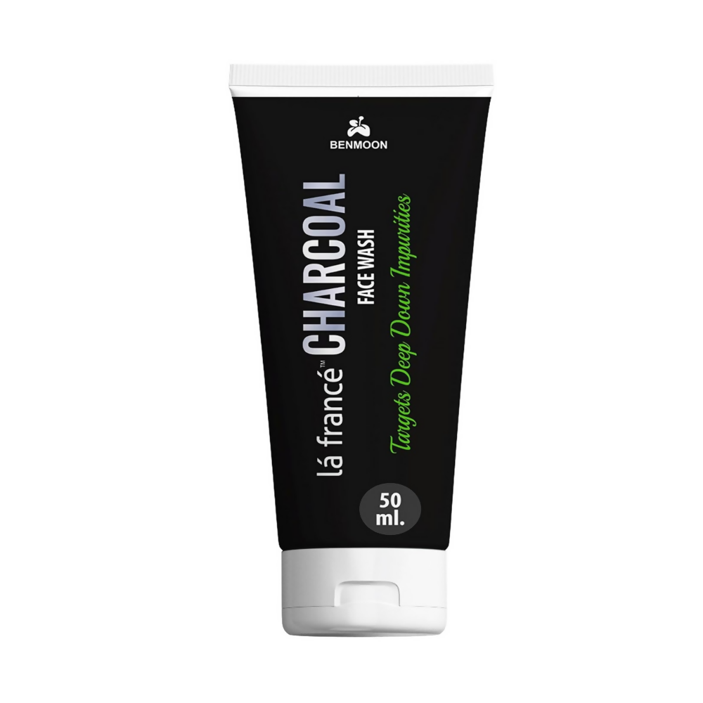 Benmoon Ayurveda La France Charcoal Face Wash - Grab2buy