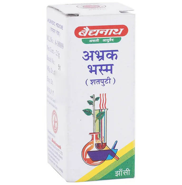Baidyanath Jhansi Abhrak Bhasma (Shatputi) 