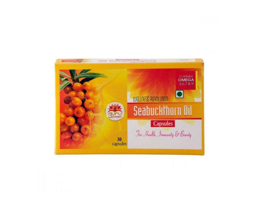 Guru Prasadam Seabuckthorn Oil Capsules - Grab2buy