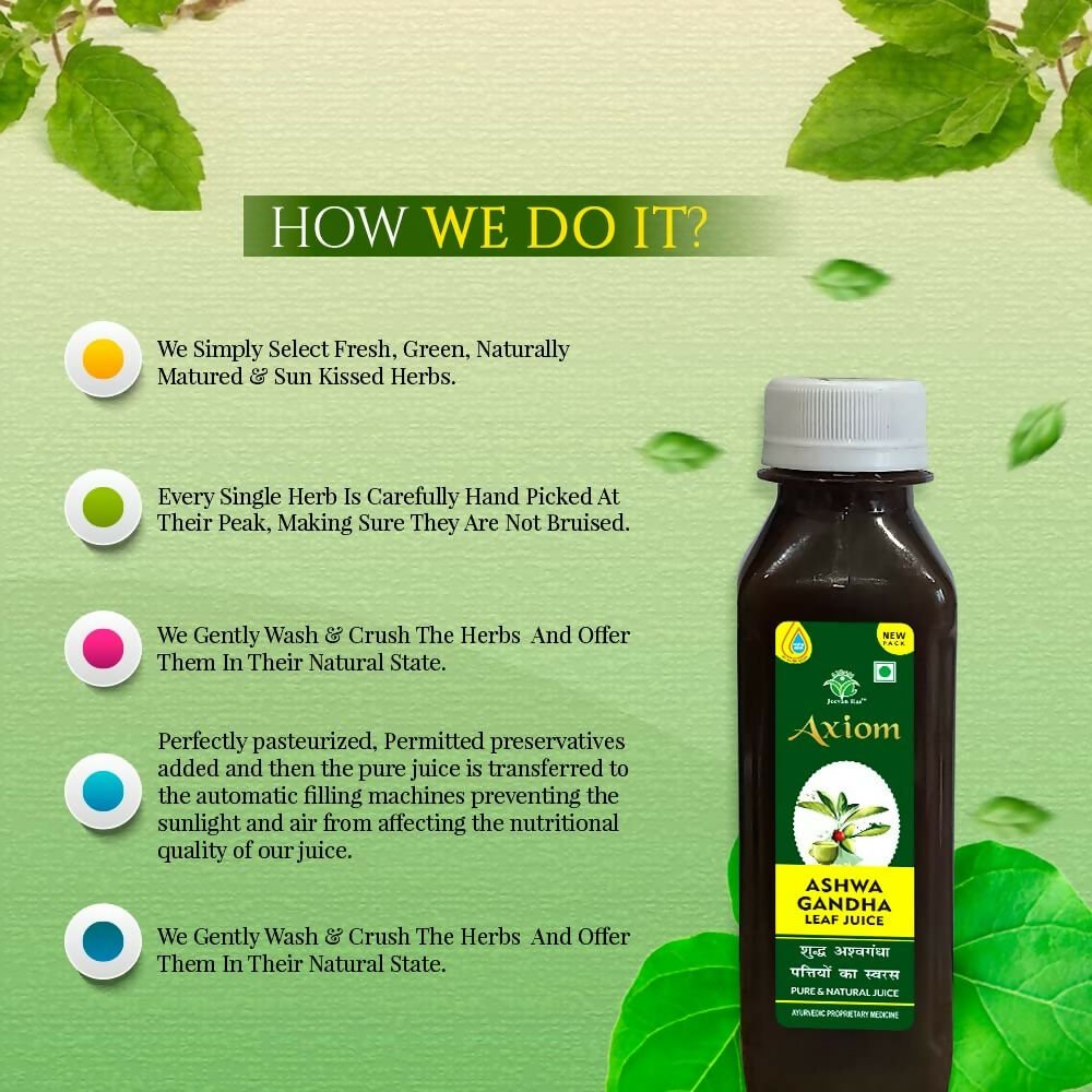 Axiom Ashwagandha Leaf Juice 