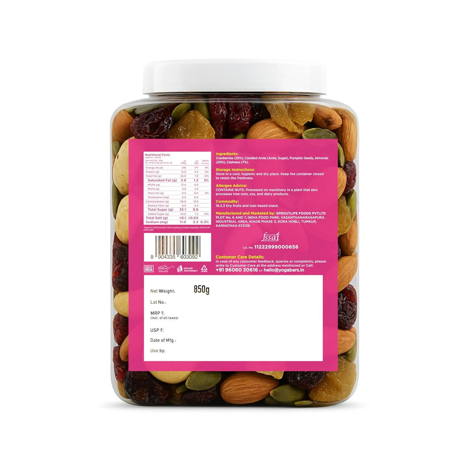 Yoga Bar Daily Health, Protein & Panchmeva Mix Combo  Grab2Buy Yoga Bar Grab2Buy