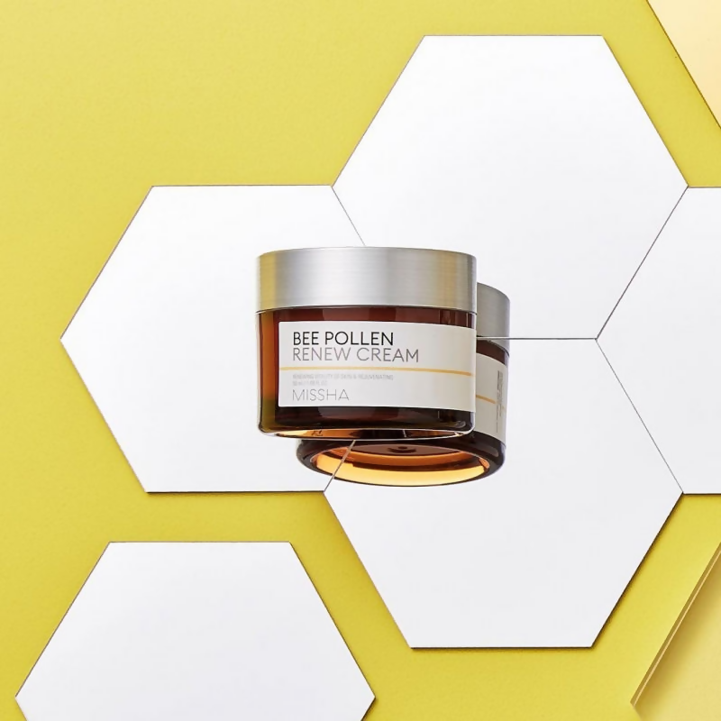 Missha Bee Pollen Renew Cream  Grab2Buy Missha Grab2Buy