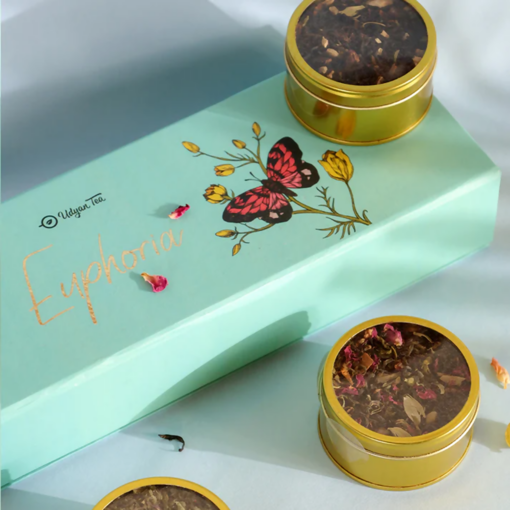 Udyan Tea Euphoria Assorted Tea Gift Box  Grab2Buy Udyan Tea Grab2Buy