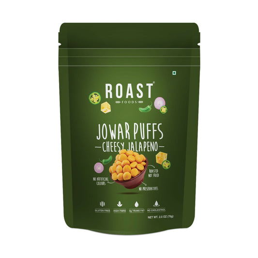 Roast Foods Jowar Puff Cheesy Jalepeno 
