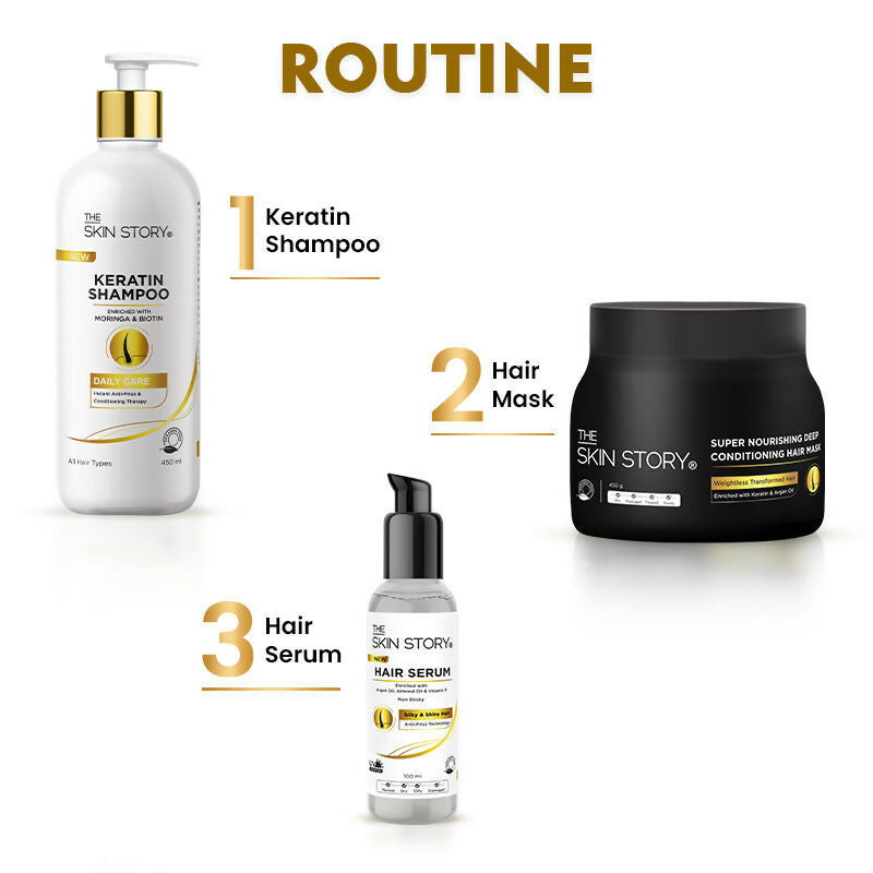 The Skin Story Sulphate Free Keratin Protein Hair Mask  Grab2Buy The Skin Story Grab2Buy