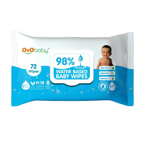 Oyo Baby 98% Water Baby Wipes - Grab2buy