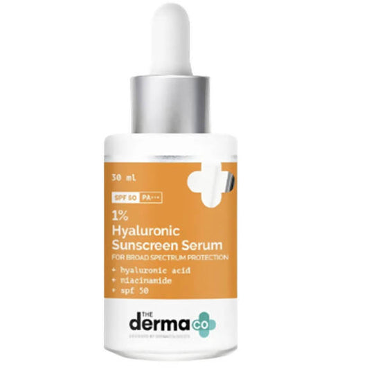 The Derma Co 1% Hyaluronic Acid Sunscreen Serum  Grab2Buy The Derma Co Grab2Buy