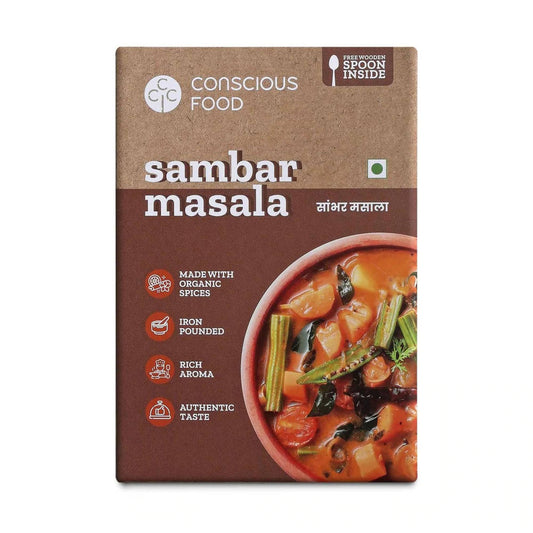 Conscious Food Sambar Masala Powder 