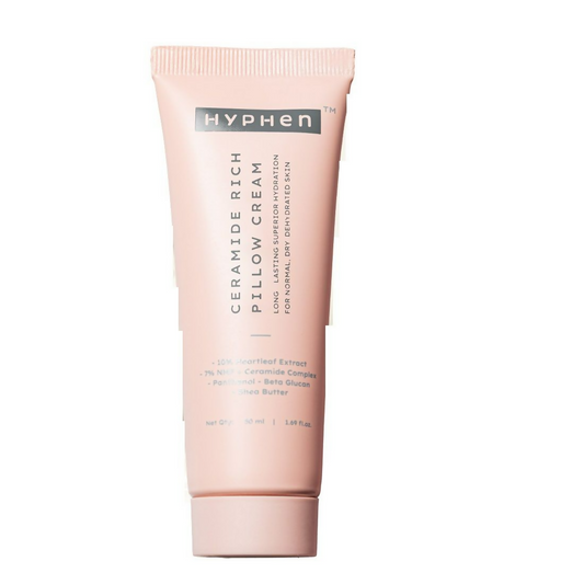 Hyphen By Kriti Sanon 10% Heartleaf & 7% Ceramides-Nmf Face Cream Moisturizer Rich Pillow Cream 