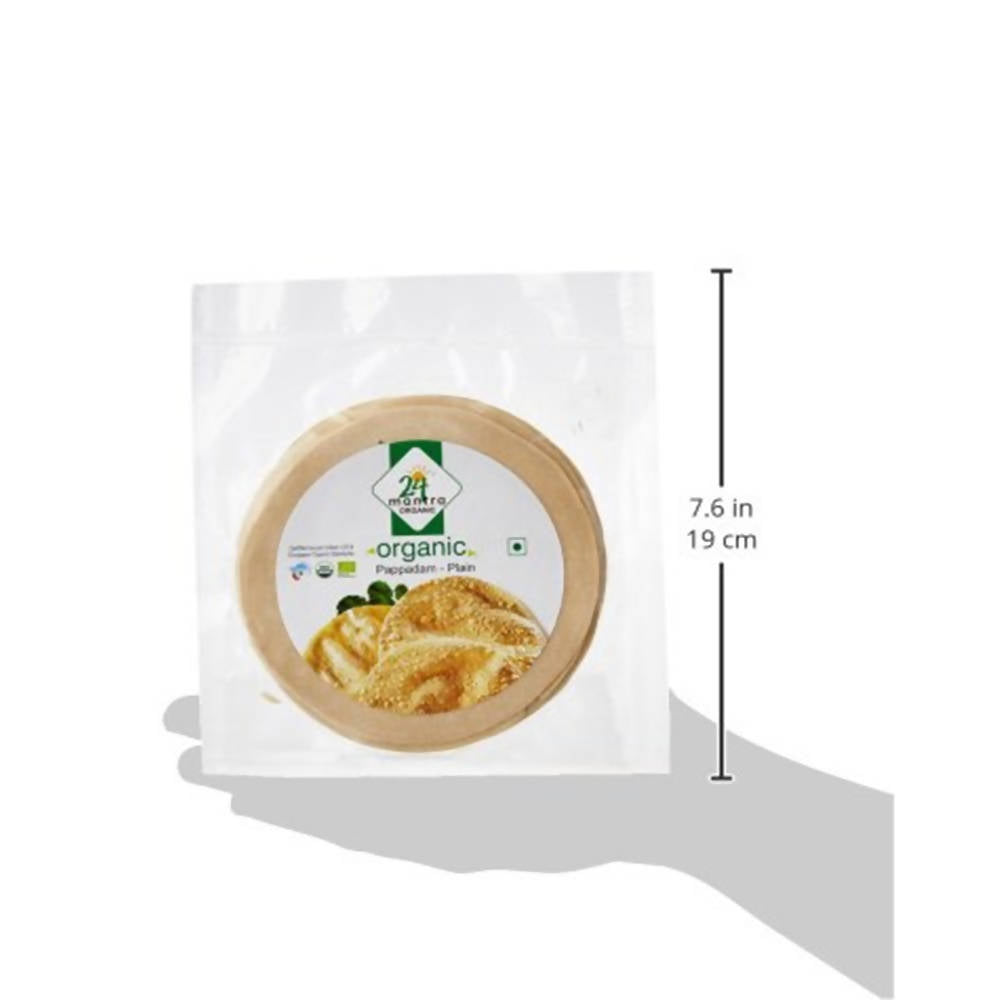 24 Manthra Organic Pappadam - Plain Online