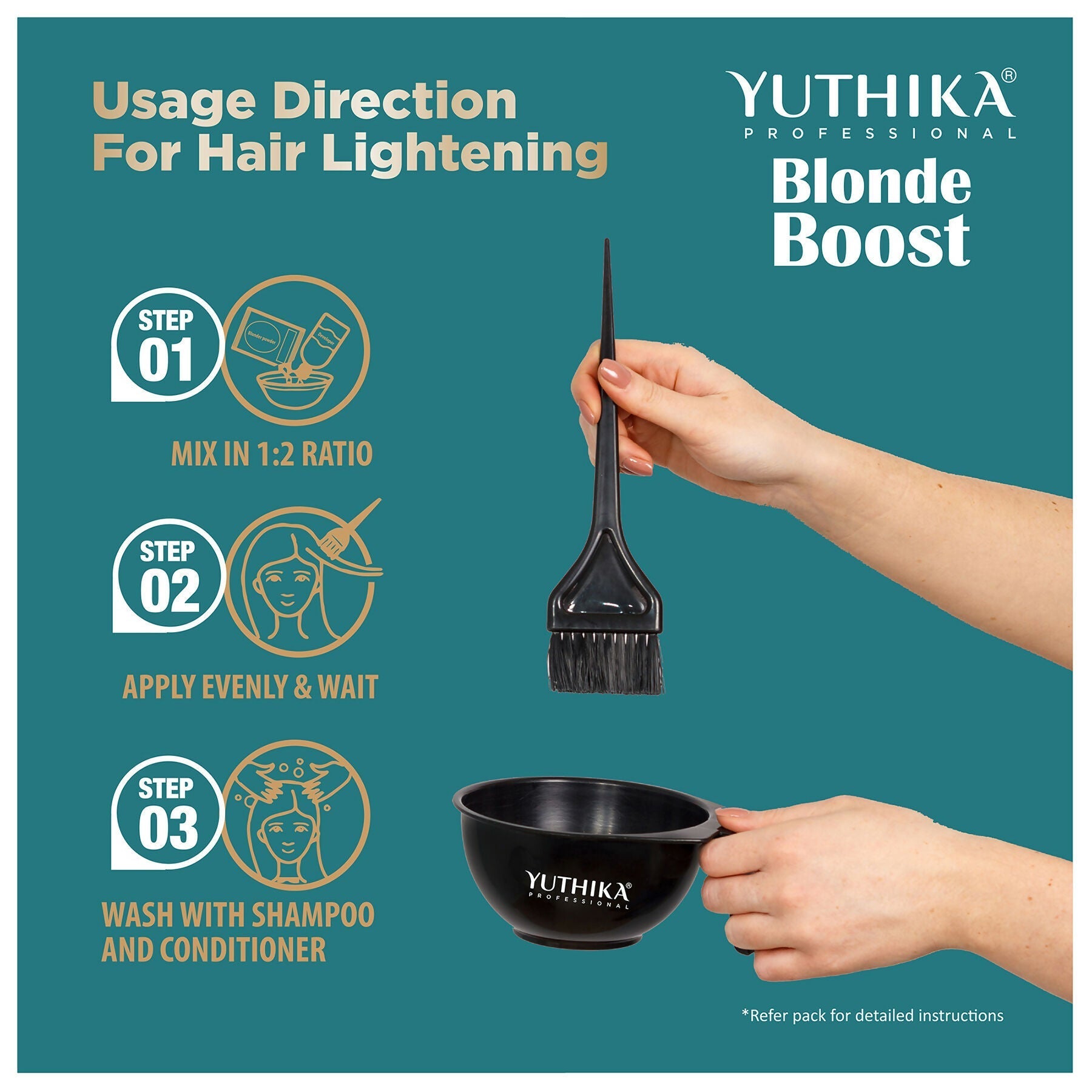 Yuthika Professional Blonder Powder 8  Grab2Buy Yuthika Grab2Buy