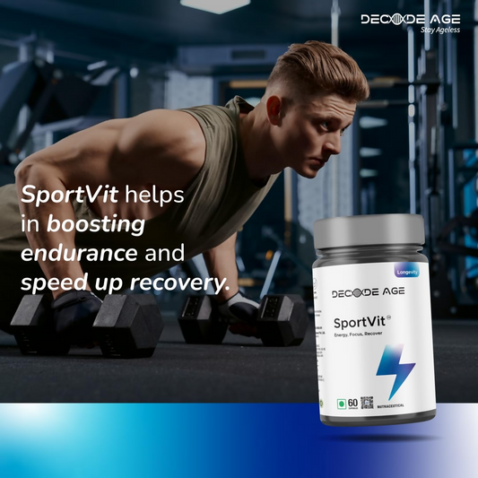 Decode Age SportVit Capsules Genie India