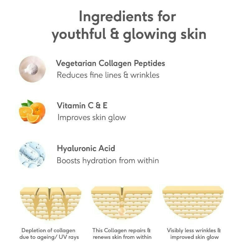 HK Vitals Skin Radiance Collagen Powder Veg - (Mixed Fruit) - Grab2buy