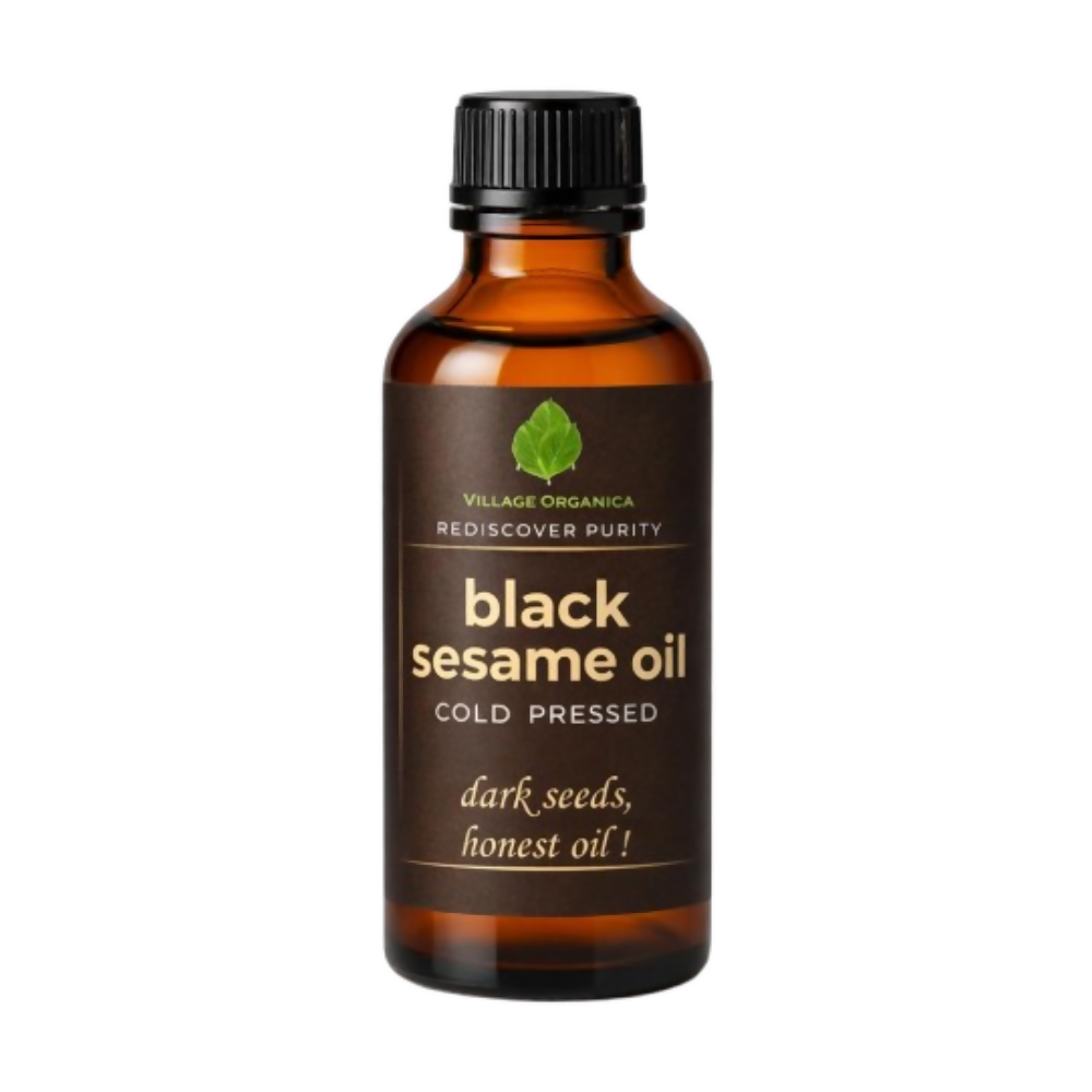 Village-Organica Black Sesame Seed Oil  Grab2Buy Village-Organica Grab2Buy