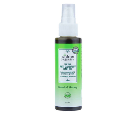 Azafran Organics Tea Tree Anti Dandruff Hair Oil