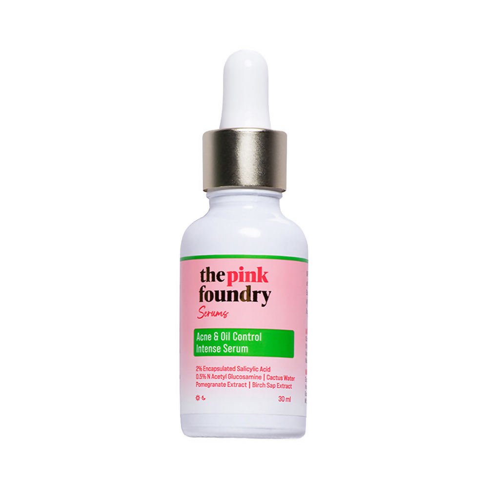 The Pink Foundry Acne & Oil Control Intense Face Serum with 2% Salicylic Acid  Grab2Buy The Pink Foundry Grab2Buy