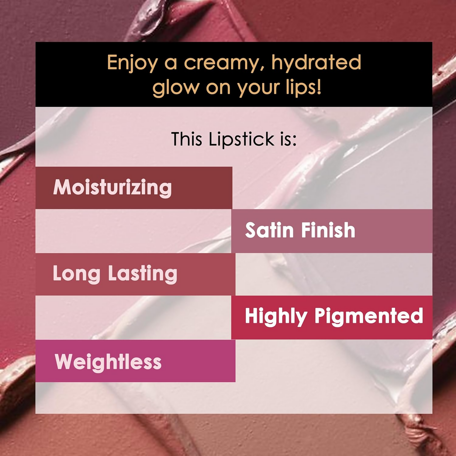 Good Vibes HydraGlow Creme Lipstick - Pink Haven