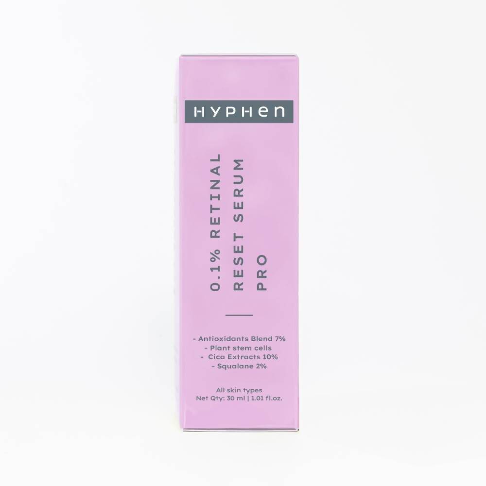 Hyphen By Kriti Sanon 0.1% Retinal Reset Serum Pro Anti Ageing Face Serum, Reduces Fine Lines & Wrinkles, Boosts Collagen 