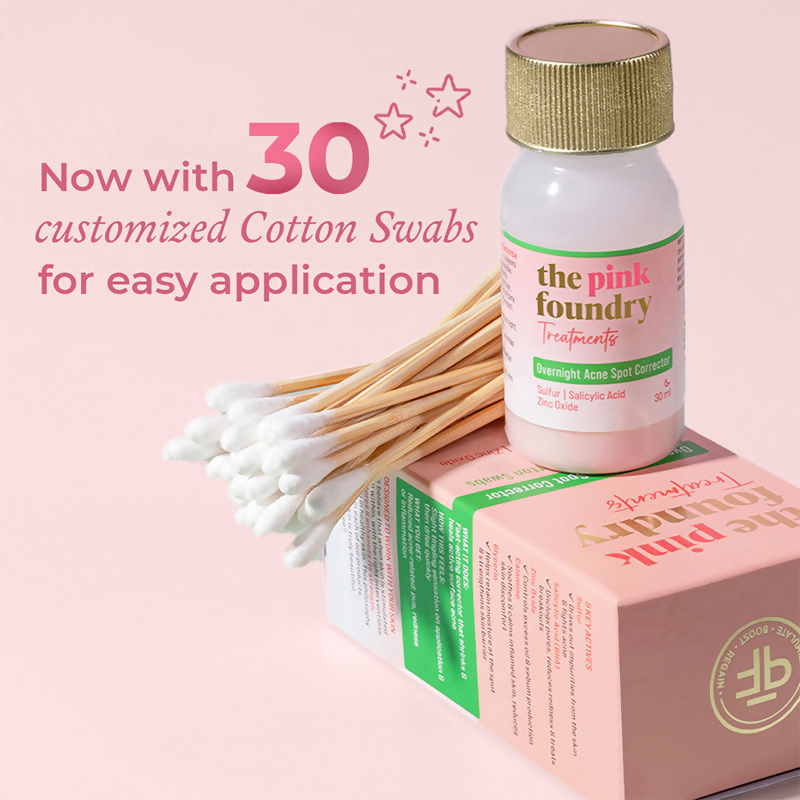 The Pink Foundry Acne Spot Corrector With Salicylic Acid For Active Acne Blackheads & Whiteheads  Grab2Buy The Pink Foundry Grab2Buy