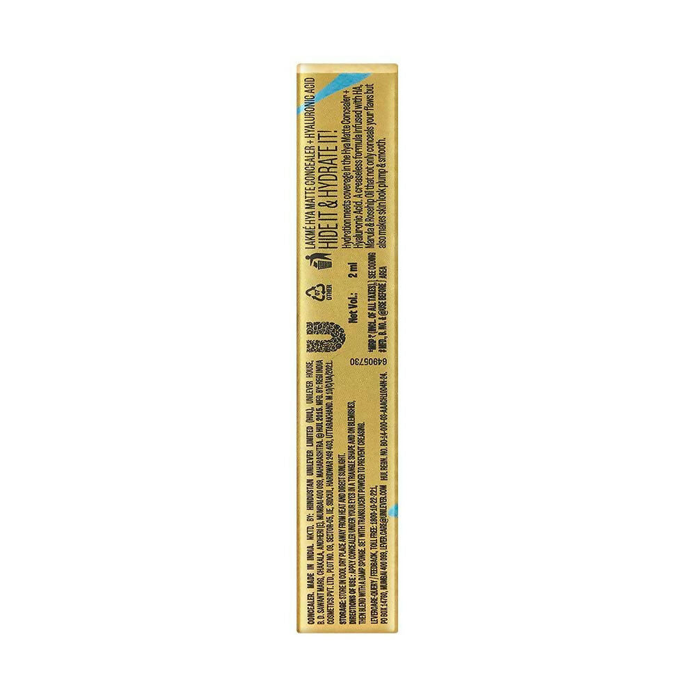 Lakme 9 To 5 Hya Matte Liquid Concealer - Walnut