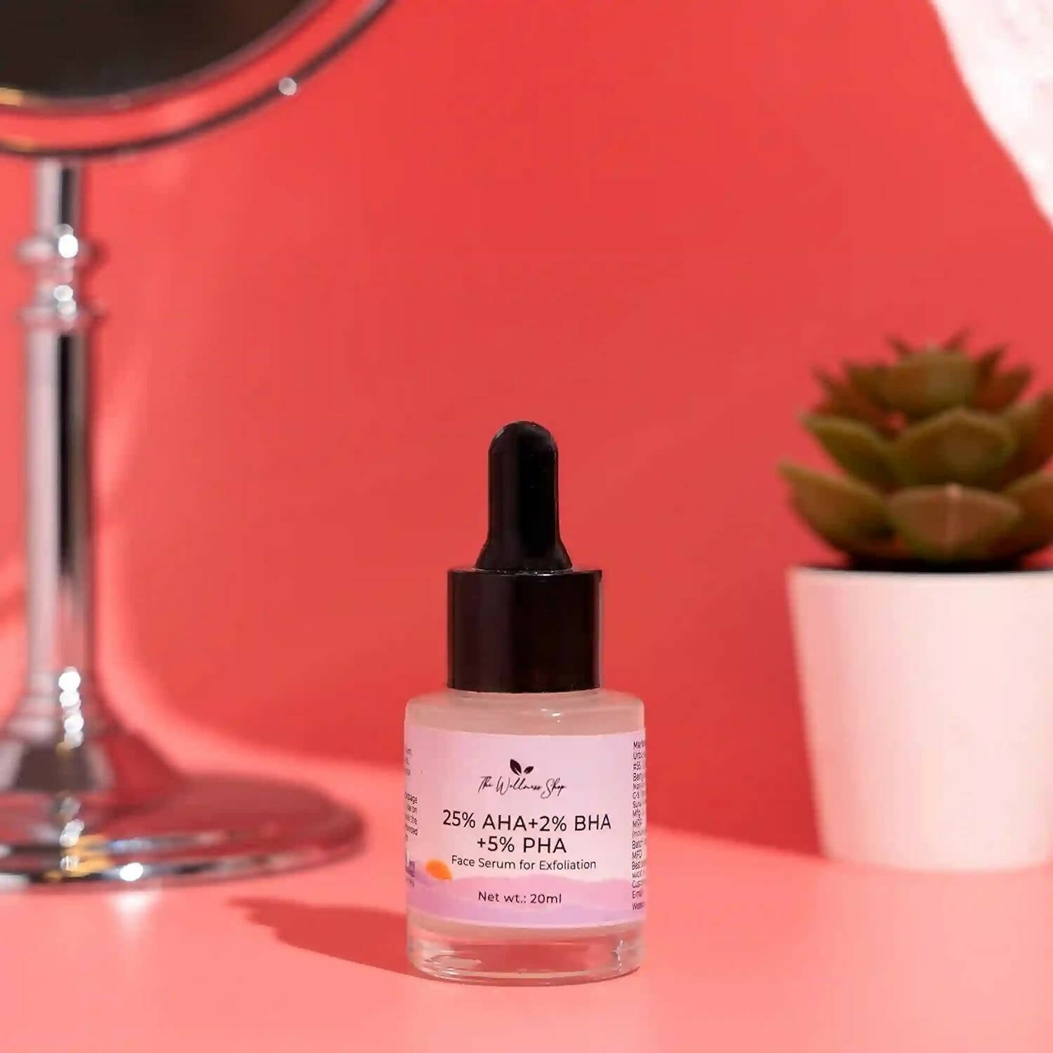 The Wellness Shop 25% AHA + 2% BHA + 5% PHA Face Serum  Grab2Buy The Wellness Shop Grab2Buy