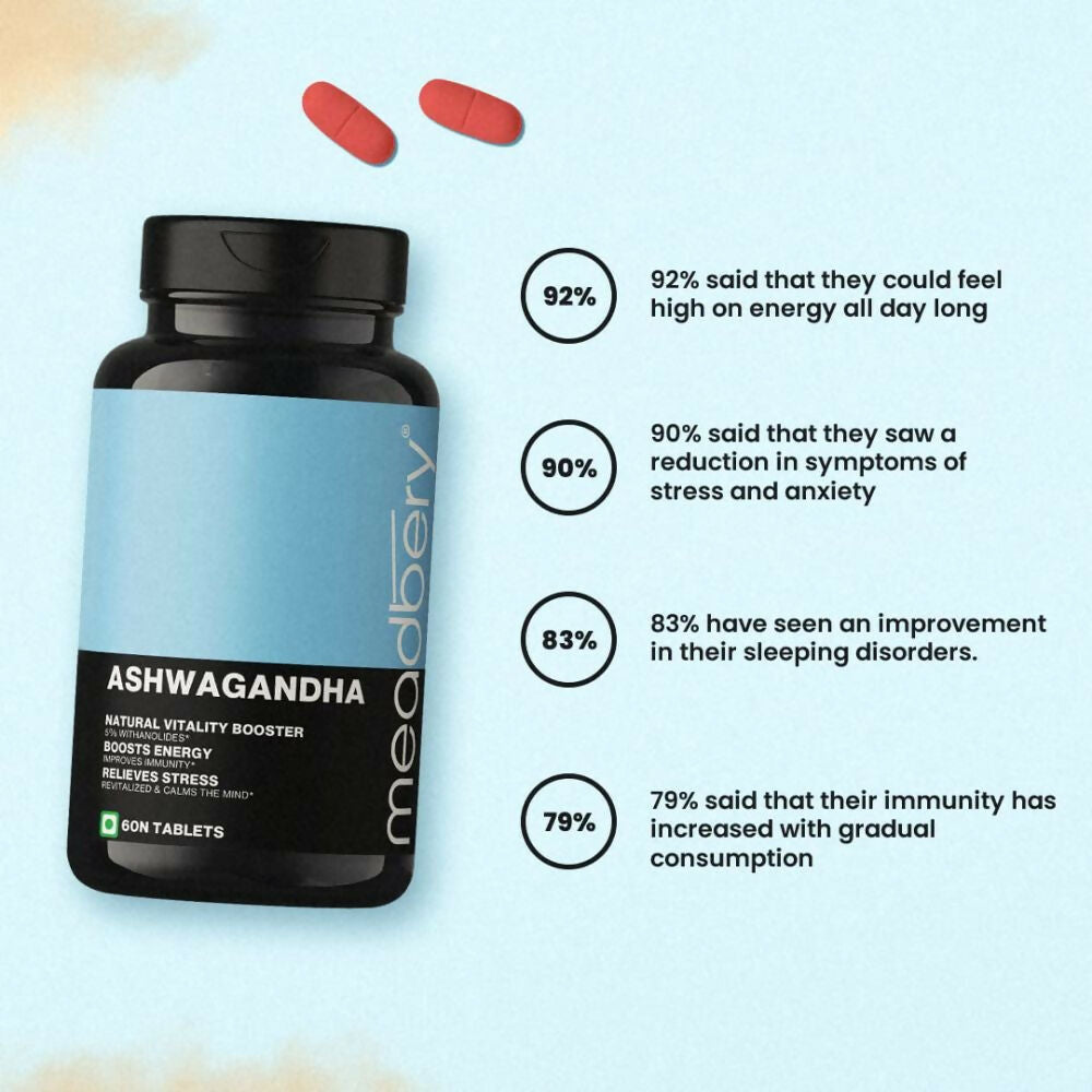 Meadbery Ashwagandha Tablets 