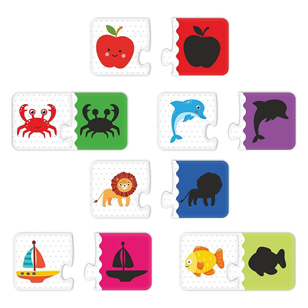 Webby Shadow Match 2 Pieces Learning Pack Jigsaw Puzzle  Grab2Buy Webby Grab2Buy