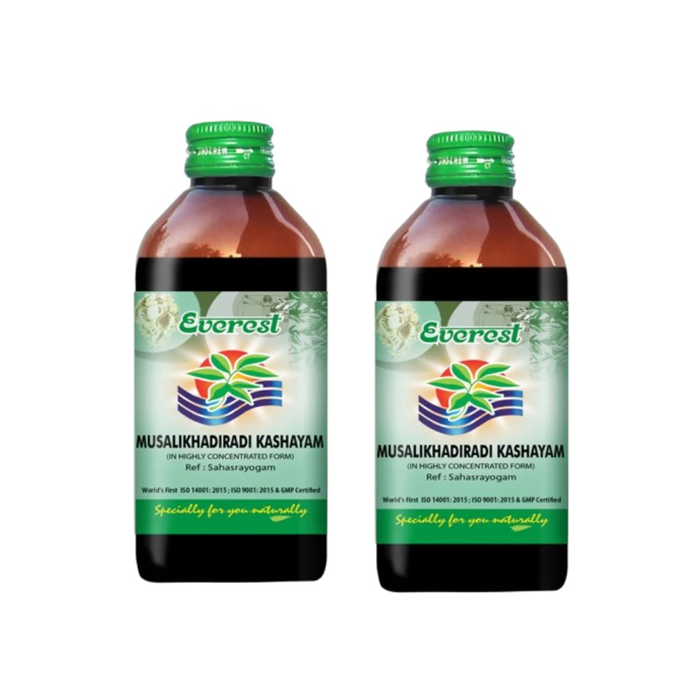 Everest Ayurveda Musalikhadhiradi Kashayam 