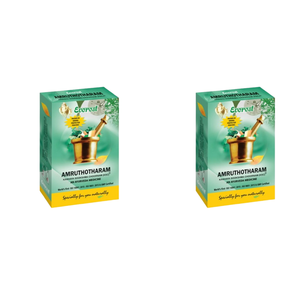Everest Ayurveda Amrutharajanyadi Kashaya Sookshma Choornam 