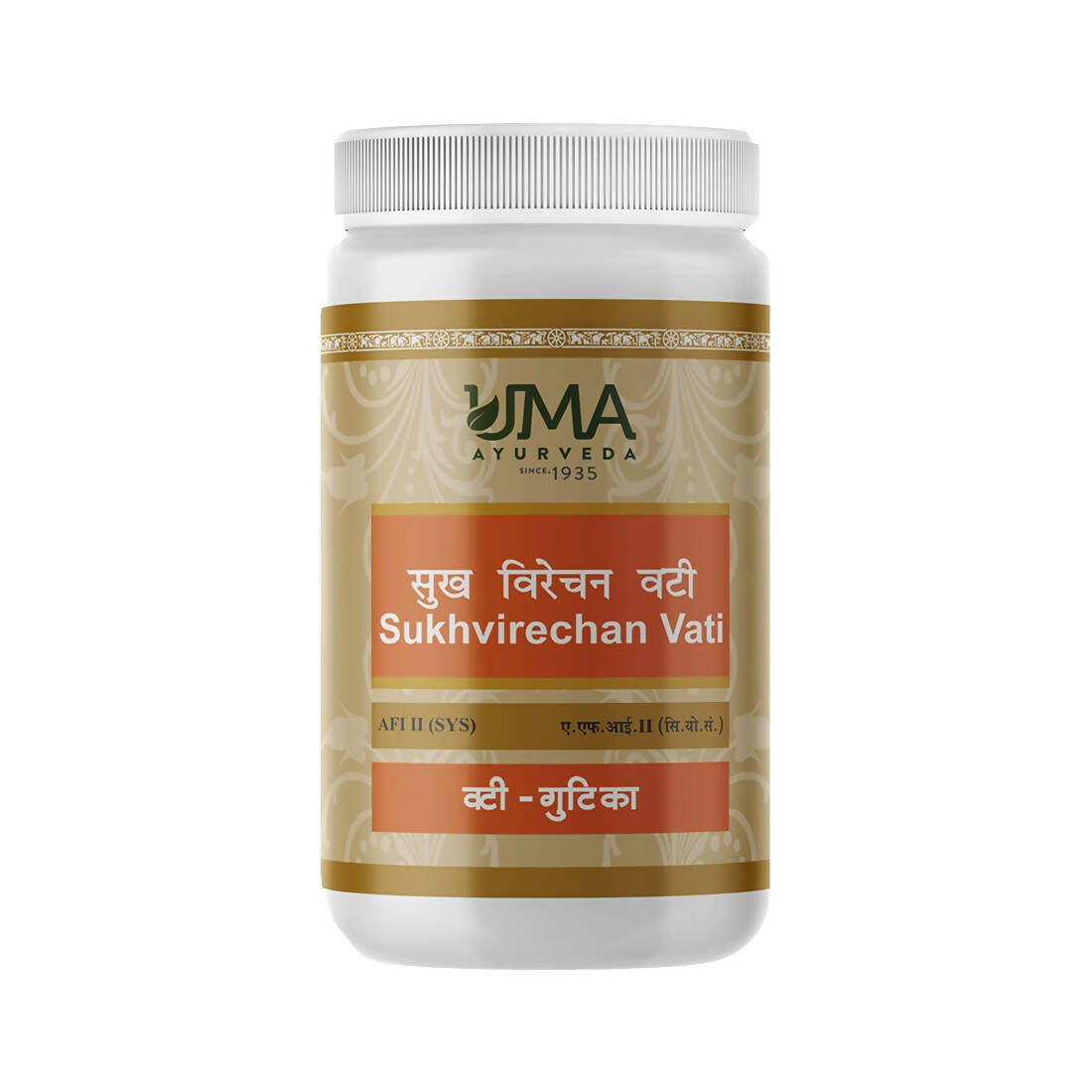Uma Ayurveda Sukhvirechan Vati 