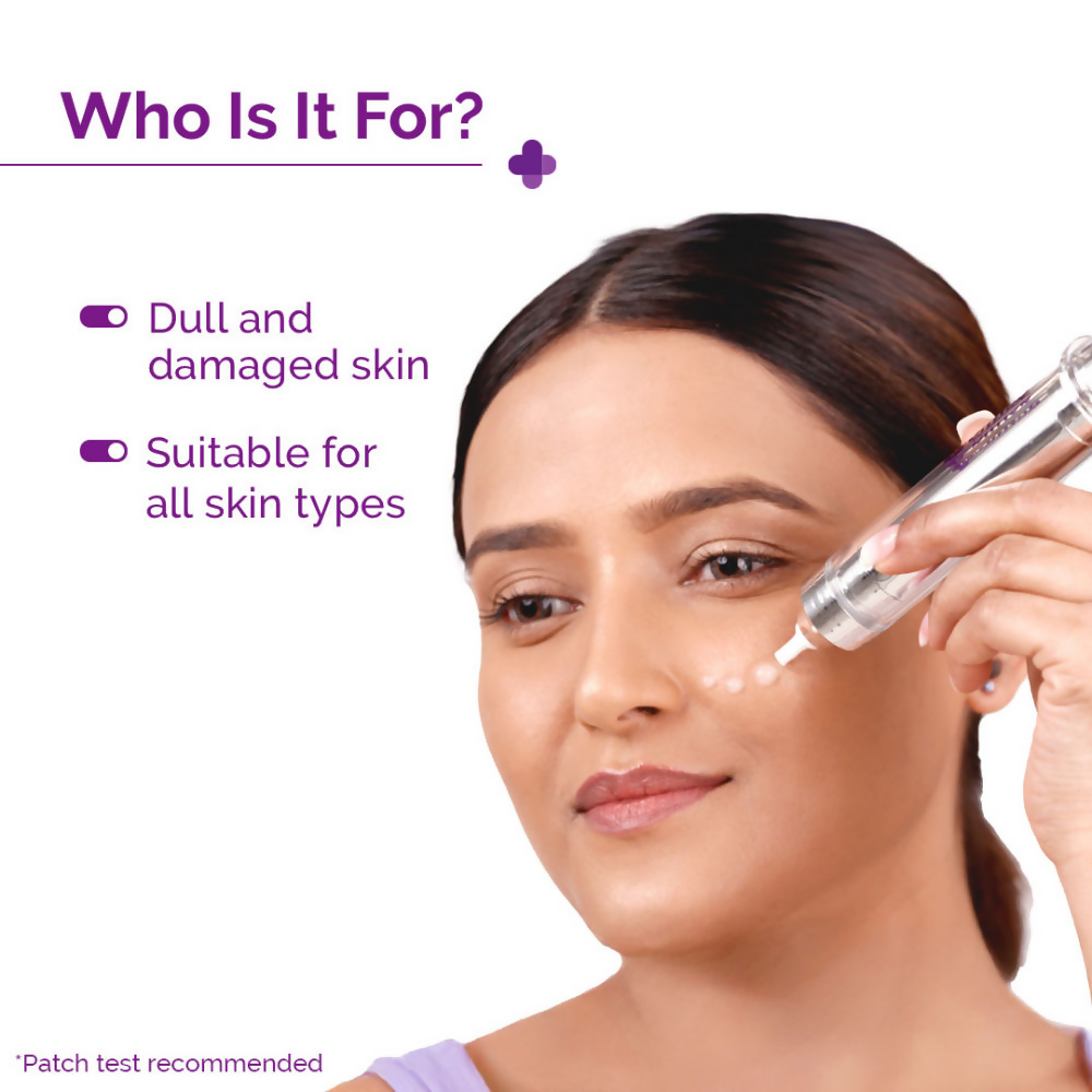 The Derma Co 50000 PPM Vitamin C Microneedle Face Serum Shot for Bright & Glowing Skin  Grab2Buy The Derma Co Grab2Buy