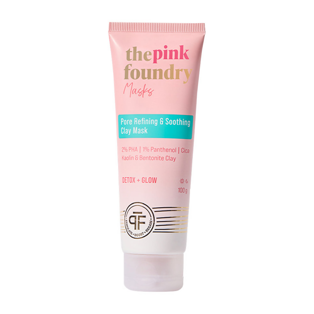 The Pink Foundry Pore Refining & Soothing Clay Mask  Grab2Buy The Pink Foundry Grab2Buy