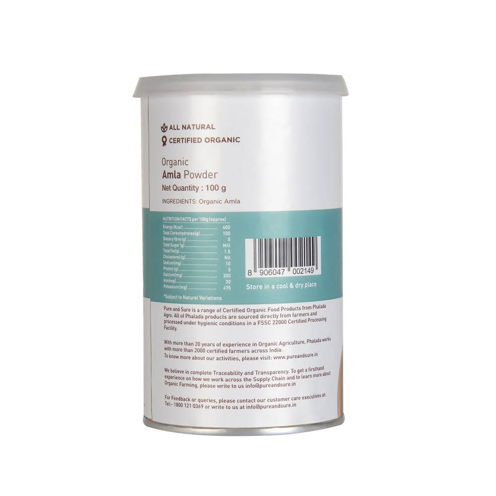 Pure & Sure Organic Superfood+ Amla Powder