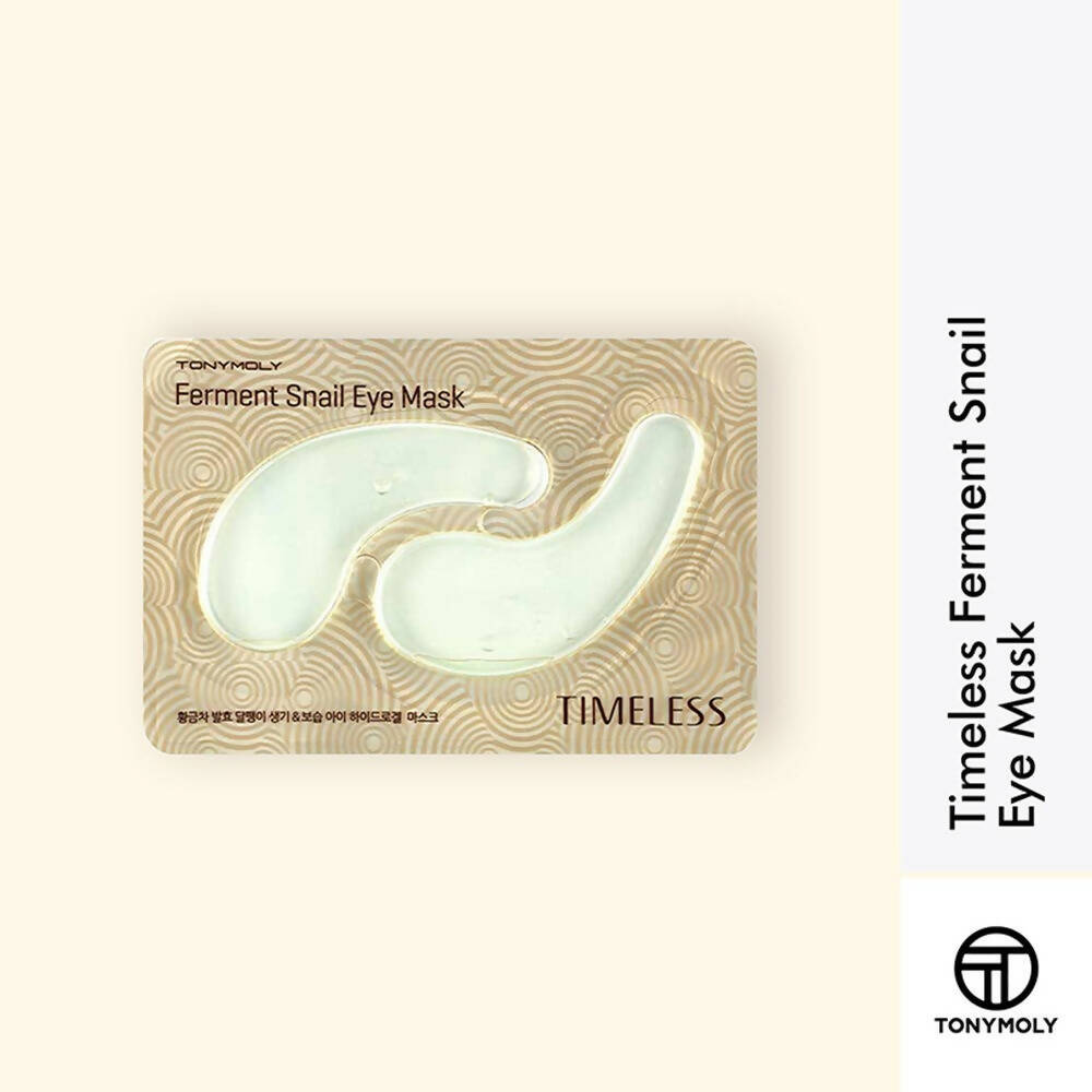 Tonymoly Timeless Ferment Snail Eye Mask - Korean Skincare 