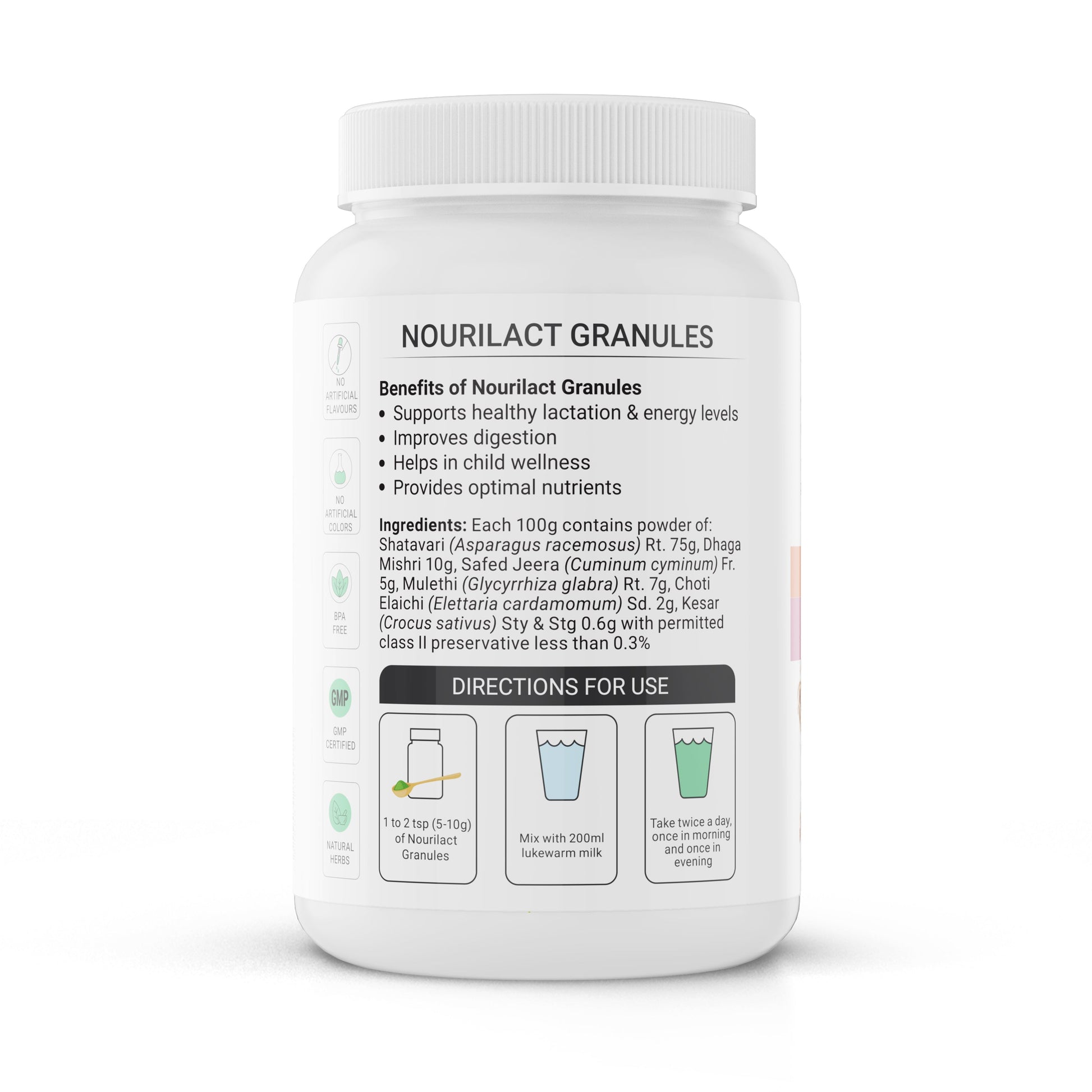 Krishna'S Herbal & Ayurveda Nourilact Granules 